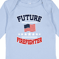 thumbnail image 4 of Inktastic Future Firefighter Boys or Girls Long Sleeve Baby Bodysuit, 4 of 5