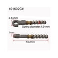 thumbnail image 1 of 100pcs Glasses Spring Insert Hinge Repair Replacement Broken Eyeglasses Accessories 101602C, 1 of 6