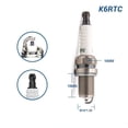 thumbnail image 3 of Spark Plugs K6RTC/K6RTIP Series Compatible With HYUNDAI, 3 of 3