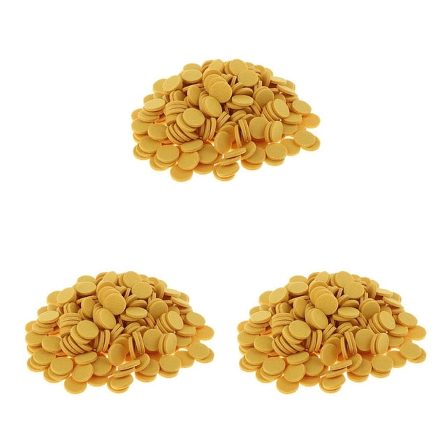 Sonducket 200Pcs 21mm Aromatherapy Essential Oil Diffuser Refill Pads Locket Type1