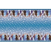 Unique Disney Frozen 2 Rectangular Plastic Table Cover - 54" x 84" 1 Pc. - Stunning Rectangular Plastic Table Cover, Featuring Elsa & Anna