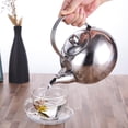 thumbnail image 2 of Lijie Tea Kettle Large Capacity Kitchenware Gift Coffee Pot Stainless Steel Tea Kettle 1L, 2 of 6