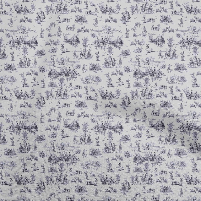 oneOone Rayon Light Gray Fabric Birds Rooster Craft Projects Decor Fabric Printed By The Yard 56 Inch Wide