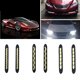 thumbnail image 5 of 2 uds luz de circulación diurna Flexible Cob silicona 12v Led Drl niebla conducción cúpula lámpara Interior Compatible con coche, 5 of 5