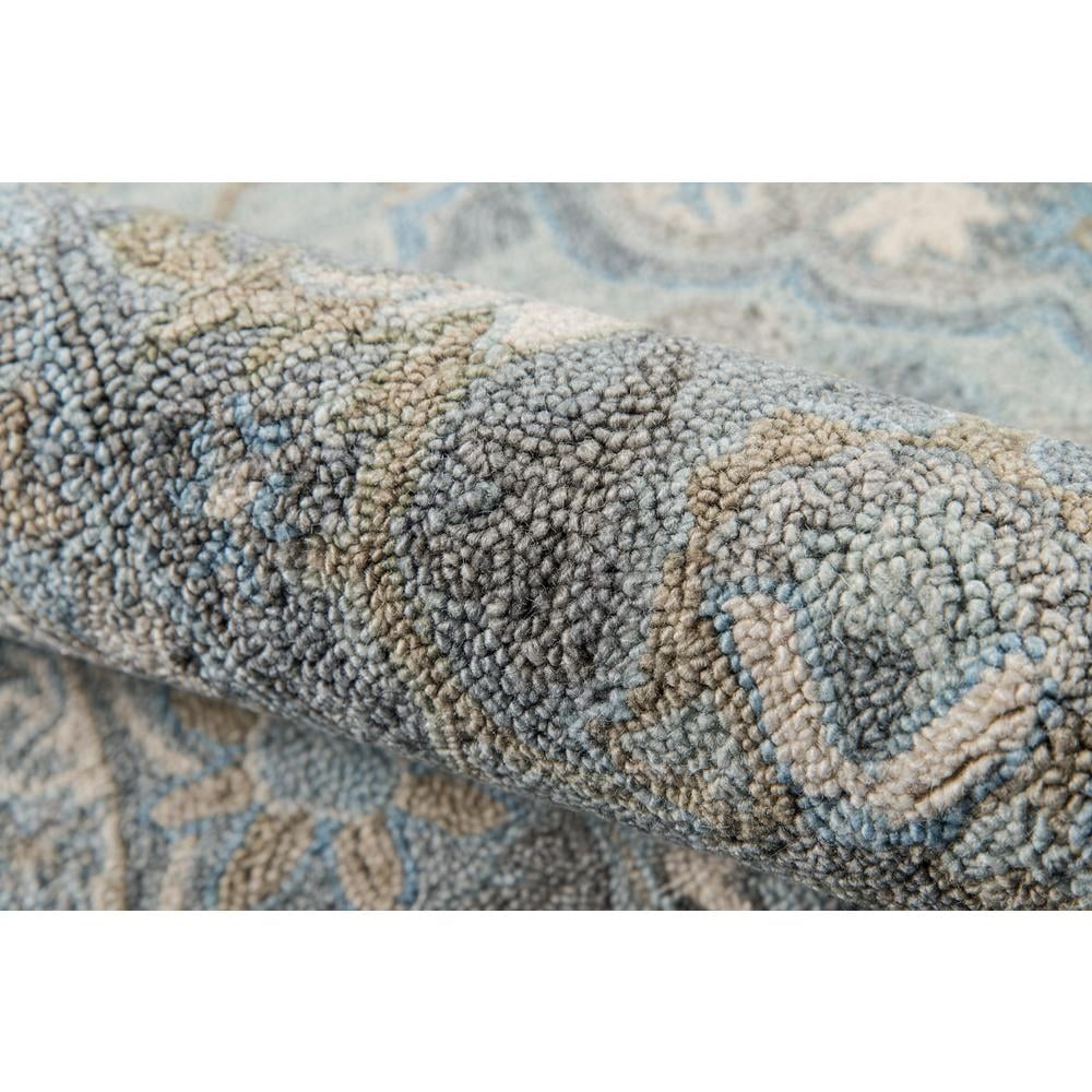 Momeni Tangier Hand Tufted Wool Blue Area Rug 9'6" X 13'6"