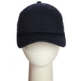 thumbnail image 4 of Diversity & Inclusion D&I Plain Dad Hat 100% Cotton Unstructured Hat Unisex Adjustable Strap - Navy, 4 of 4