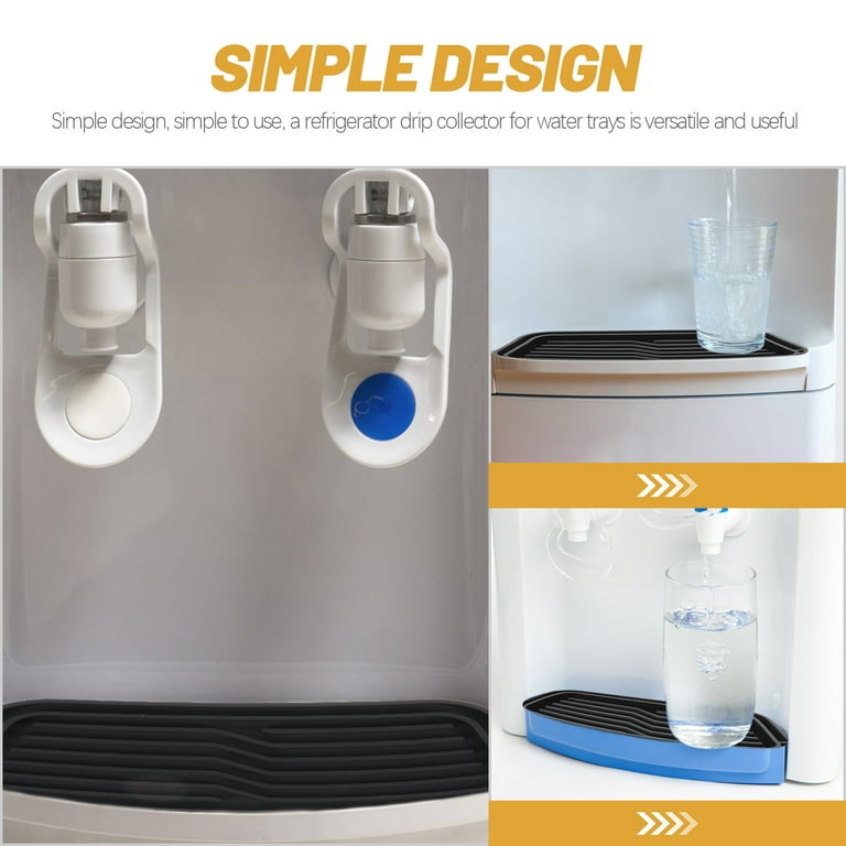 Refrigerator Drip Catcher Tray, Silicone Reusable Refrigerator Drip Catcher  Anti Skidding Fridge Water Drip Tray Refrigerator Drip Pan for Fridge  Spills Water (White) - Yahoo Shopping