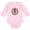 AD-Pink, variant on Southwestern Native Pattern Lizard Boys or Girls Long Sleeve Baby Bodysuit