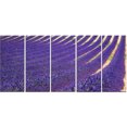 thumbnail image 2 of Champs de Lavande en Texture - Impression d'Art Mural Paysage Surdimensionné, 2 of 3