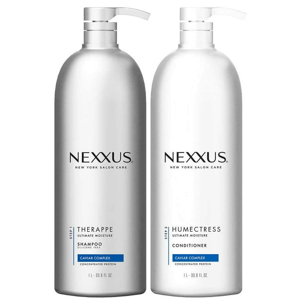 Nexxus Hair Products For Curly Hair Nexxus Therappe Shampoo & Humectress Conditioner 33.8oz Combo Pack