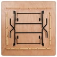 thumbnail image 4 of Flash Furniture 5-Foot Square Wood Folding Banquet Table, 4 of 4