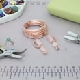thumbnail image 3 of The Beadsmith Square Craft Wire - Soft Temper Beading Wire, Rose Gold Color, 18 Gauge, 4 Yards, 3 of 8