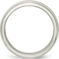thumbnail image 2 of Sterling Silver 5mm Satin Finish Band (Size 6) Made In India qsfb050-6, 2 of 5
