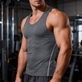 thumbnail image 3 of AKOEE Men Tank Tops Quick Dry Workout Tanks Gym Sleeveless Muscle Tee Shirts Base Undershirt Moisture Wicking, 3 of 6