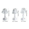 thumbnail image 2 of Vintage Table Lamp Transparent Night Light, 5.5" Tea Light Candle Holders - Led Bedside Lamp Ambient Lighting for Bedroom Decor, Retro Decorative Ornament for Home Living Room Birthday Gift C, 1Pcs, 2 of 7