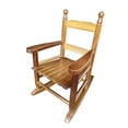 thumbnail image 4 of Children's rocking oak chair- Indoor or Outdoor -Suitable for kids-Durable, 4 of 7