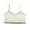 Khaki, variant on CYRBOKO Girl's Training Bars Top, Breathable Lightweight Cotton Soft Comfortable Seamless Bras Black Size 11-13 T