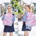 thumbnail image 1 of EGNMCR Travel Bag Gradient Lightweight Water Backpacks For Teen Girls School Backpack With Lunch Bag school Backpack, 1 of 8