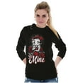 thumbnail image 4 of Vintage Betty Boop Roses Be Mine Women's Long Sleeve T Shirt Brisco Brands S, 4 of 5