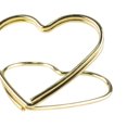 thumbnail image 2 of 10 soportes para tarjetas de amor, número de mesa de metal, clip para fotos, decoración de escritorio (dorado), 2 of 3
