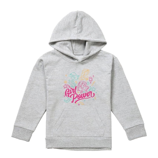 Disney Princess Garçons/filles Fille Power Jasmine Raiponce Ariel Art en Ligne Chandail à Capuchon