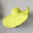 thumbnail image 3 of HomeGardon Sun Hats for Women Women's Oversized Brimmed Hat Foldable Vacation Beach Hat Large Sun Protection and Shading Hat, 3 of 3