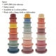 thumbnail image 4 of Baby Silicone Hourglass Stacking Cup, Montessori Educational Toy, Intelligence Gift Toys Stacking Ring Tower Toy For Infant Bath Play, 4 of 4