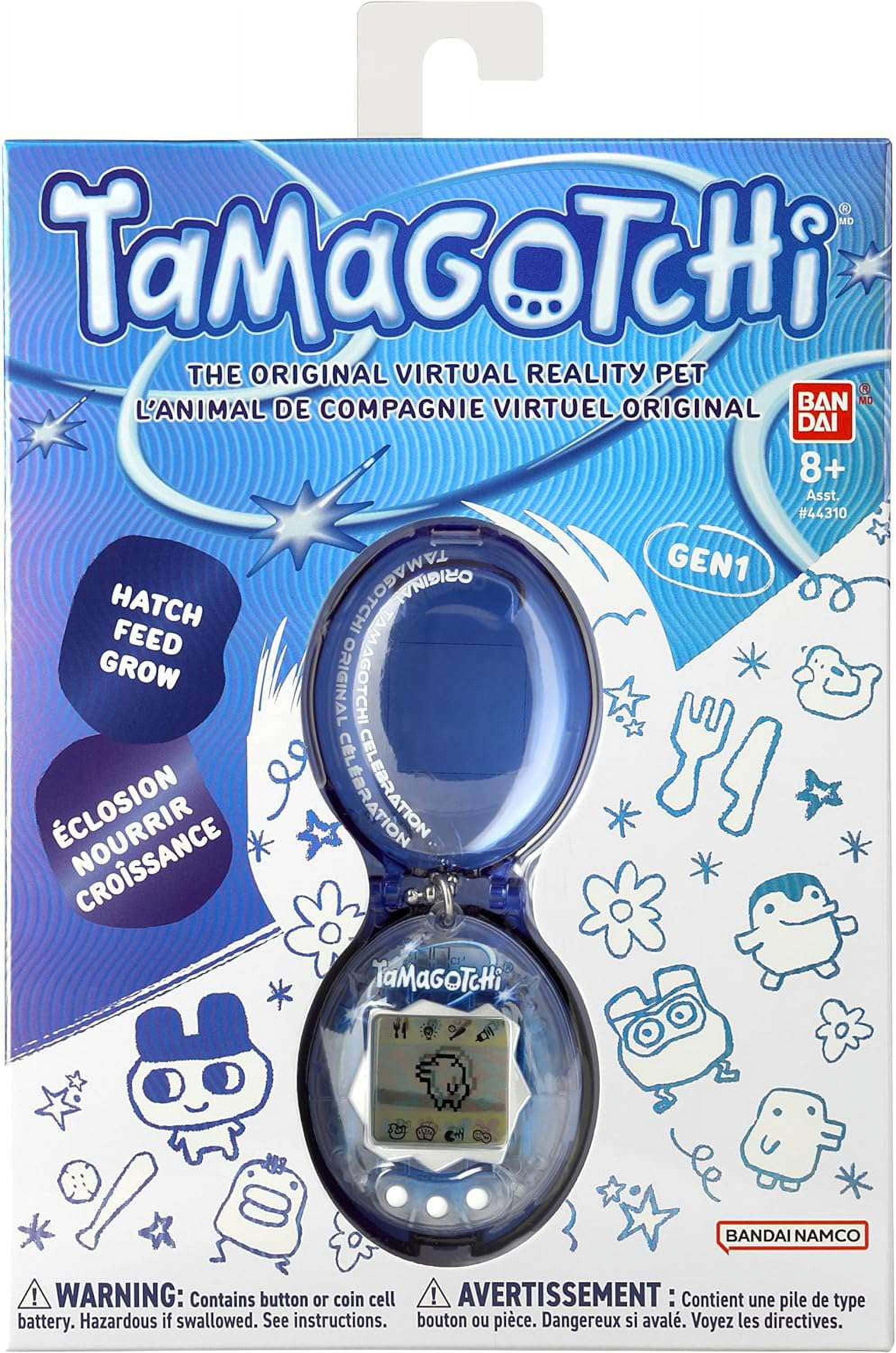 Tamagotchi Gen 1 Celebration Y3K Virtual Pet Toy (Translucent