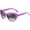 Purple, variant on Giselle Cat Eye Rhinestone Kids Retro Sunglasses for Teens Girls Children Age 6-14 Trendy Glasses