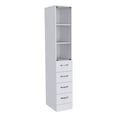 thumbnail image 3 of Boahaus Leduc Linen Cabinet, Vertical, Rectangular Shape,Brown, 3 of 5