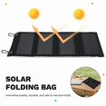 thumbnail image 5 of CéLula Solar Panel Plegable con Cargador de Salida USB para Tableta TeléFono Celular Dispositivos Acampar Banco EnergíA B, 5 of 5