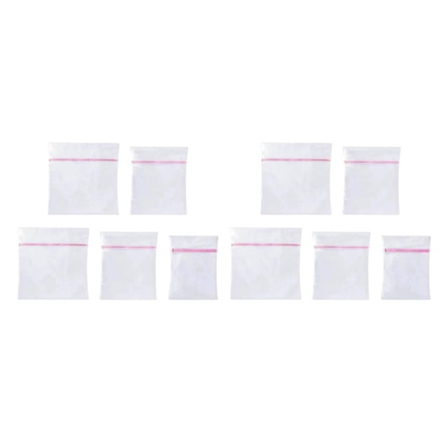 Bewildely 5 bolsas de lavandería para ropa: red de lavandería práctica y resistente al desgaste para lavadora, como se muestra en la imagen. como se muestra 2Conjunto