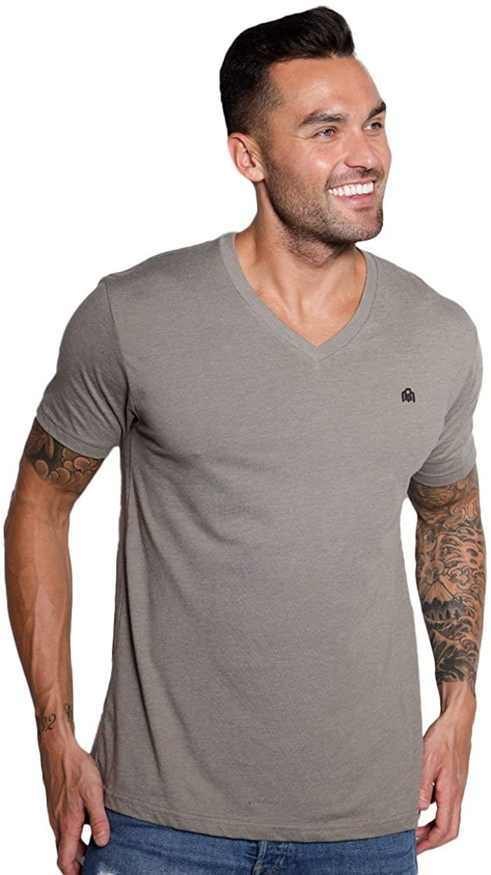 Fitted Short Sleeve Basic VNeck 