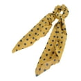 thumbnail image 5 of Unique Bargains 1 Pc Stylish Dots Ribbon Hair Elastics Hair Ties Gold Tone, 5 of 5