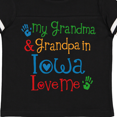 thumbnail image 4 of Inktastic Iowa Grandma Grandpa Loves Me Boys or Girls Toddler T-Shirt, 4 of 5