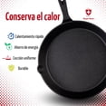 thumbnail image 4 of Juego De 3 Sartenes Hierro Fundido Royal Haus Premium Royal Haus Tres sartenes Hierro Fundido, 4 of 6