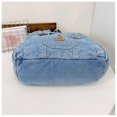 thumbnail image 7 of PRIYAL Denim Backpack for Women Vintage Y2K Grunge Style Lightweight Canvas Rucksack Purse Daypack Aesthetic Cute Travel Jeans Bag, 7 of 7