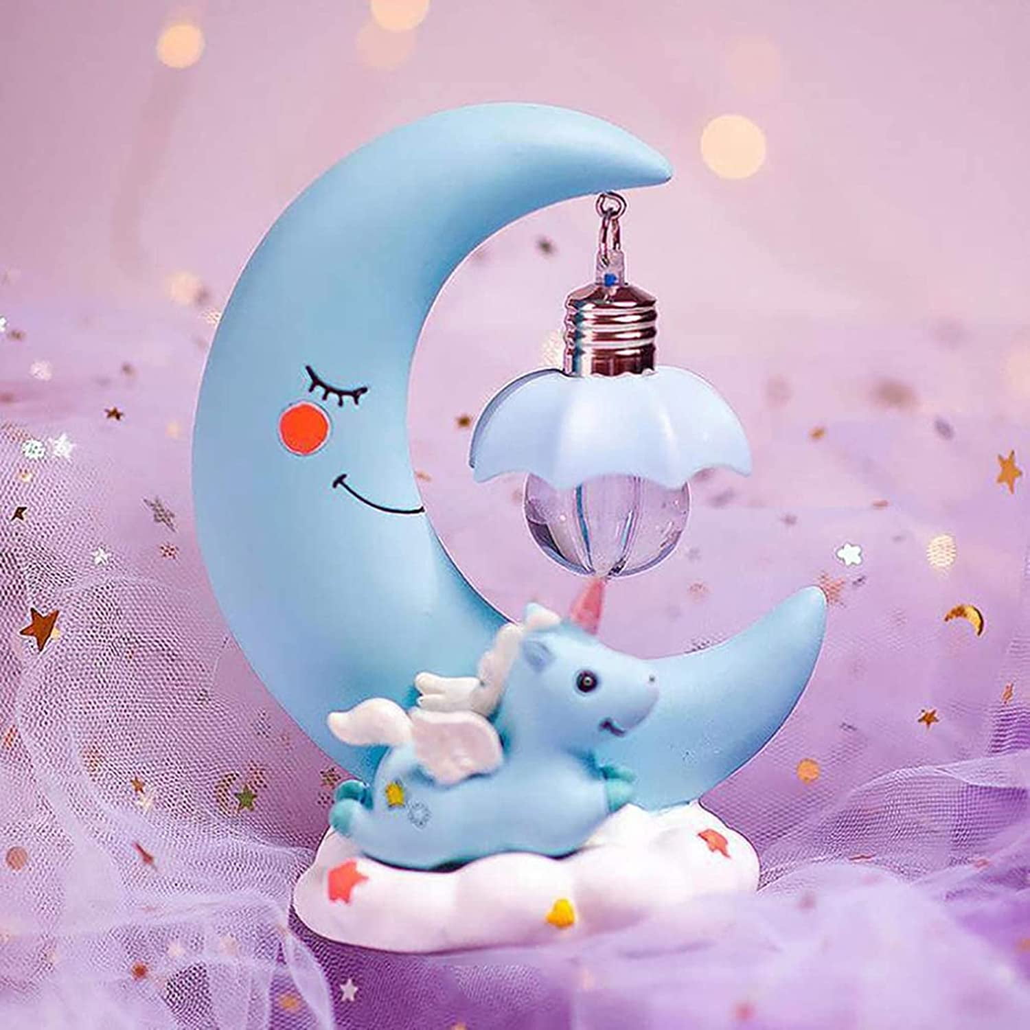 Kit DIY Licorne Lumineuse OSDUE – Avec Veilleuse LED, Sable Magique, Décorations – Cadeau Fille 4-12 Ans