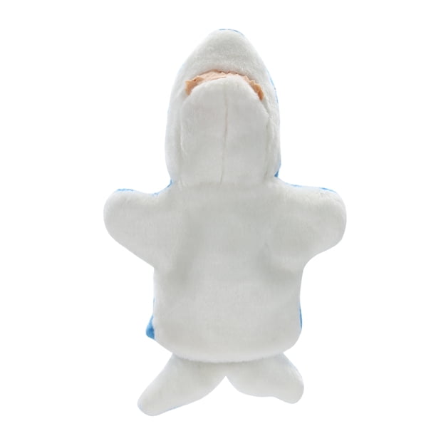 Tiburón Marioneta de mano Bebé Niños Niño Desarrollo Muñeca suave Juguete de peluche Azul JShteea El nuevo