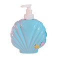 thumbnail image 1 of Bath Dispenser Bottle, Refillable Shower Gel Bottle, Bathroom Safe, Travel Safe, Shell Shaped, One Size Fits All, 1 of 4