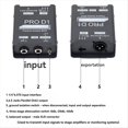 thumbnail image 5 of Aislador Pasivo PRO D1, Caja de Inyección de Audio, Convertidor de Impedancia para Bajo, Mezclador de Sonido y Ruido., 5 of 5