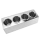 thumbnail image 5 of Portautensilios De Acero Inoxidable, Porta Utensilios De Cocina Organizador De Cubiertos De Encimera Con Fondo Antideslizante Cubo Cuchillos Tenedores Cubo Para Cubiertos, 5 of 7