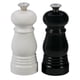 thumbnail image 1 of Set de molinillos de sal y pimienta Le Creuset Petite en blanco y negro, 1 of 2