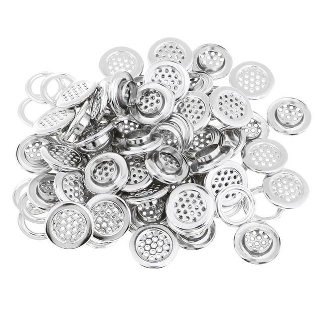 50 Juegos de Ojales de Arandela Mm para Accesorios de Ropa de Equipaje - Plata, se describe BLESIY Ojal de metal con arandela