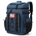 thumbnail image 1 of Maelstrom Mochila enfriadora, suave y ligera, a prueba de fugas, bolsa térmica de 35 latas, mantiene 35 latas calientes/frías durante hasta 16 horas, mochila impermeable para almuerzo para hombres y m, 1 of 5