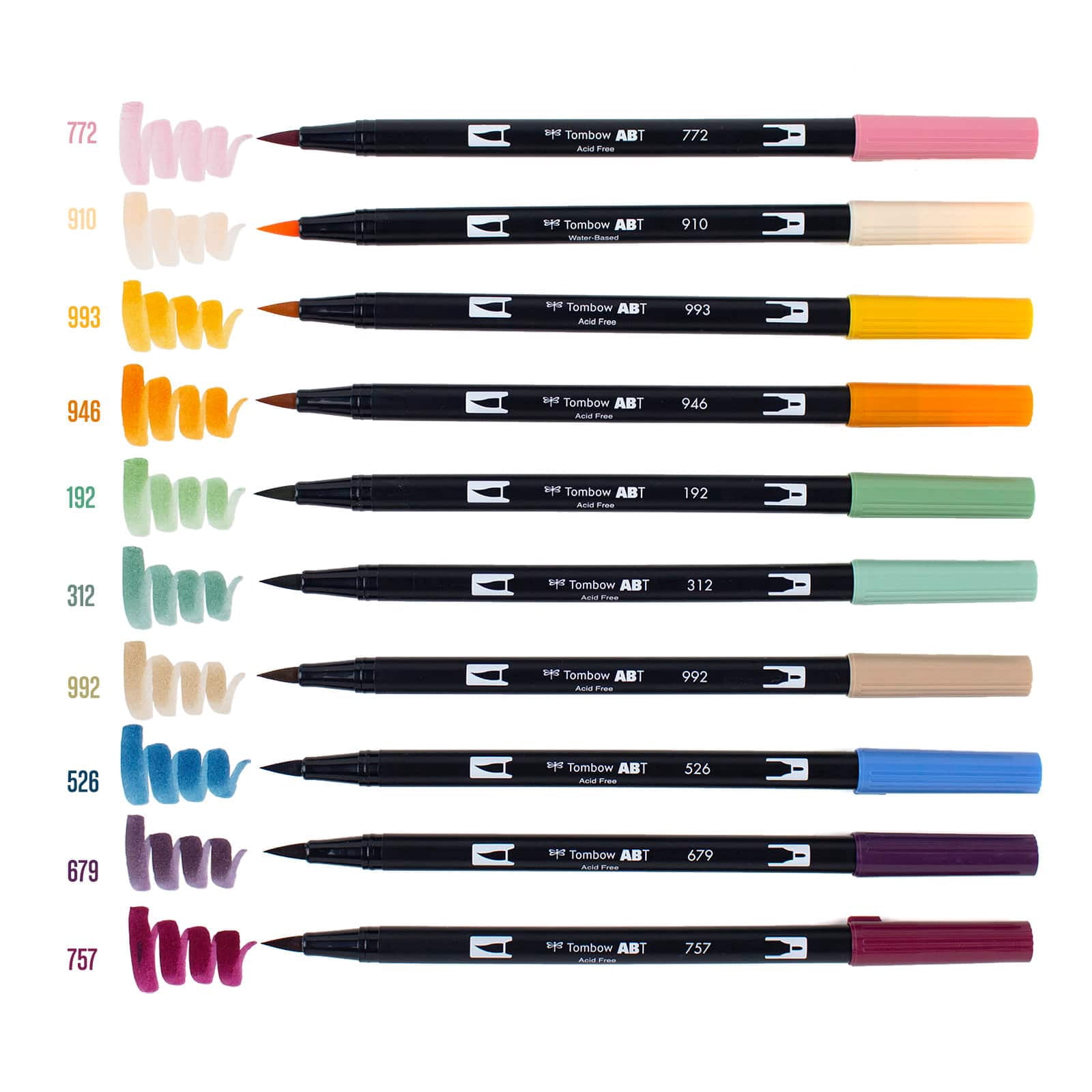 Tombow Cottage Dual Brush Pens, 6 Packs: 10 ct. (60 total)