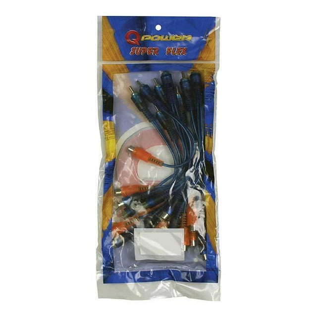 Qpower(10 Pack) 2 Femelles Splitter Rca Superflex