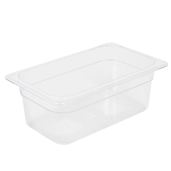 Thunder Group QUARTER SIZE 4" DEEP POLYCARBONATE FOOD PAN 6 Piece