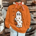thumbnail image 4 of Makaor Fall Sweatshirts for Women Plus Size Halloween Crew Neck Tops Fleece Long Sleeve Pullover Graphic Clothes, 4 of 8