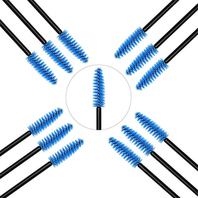 Guardoinrt 100 Pcs Brosse à Sourcils Brosses à Cils Outil Cosmétique pour Femmes type7 1Set